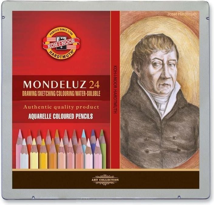 Creioane Koh I Noor Mondeluz 24 de culori Portret (174934)