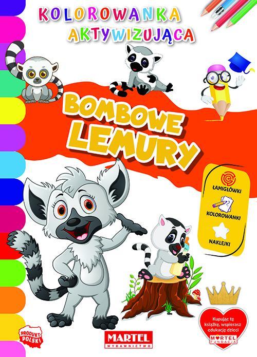 Activare carte de colorat. Lemurii bombă