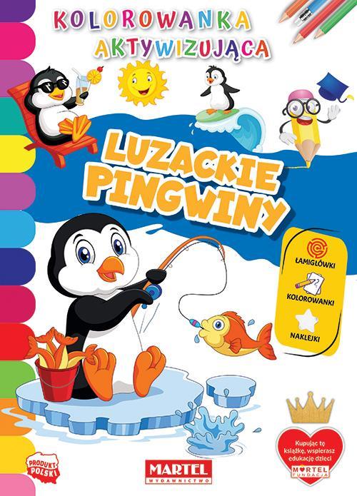 Activare carte de colorat Pinguini cool