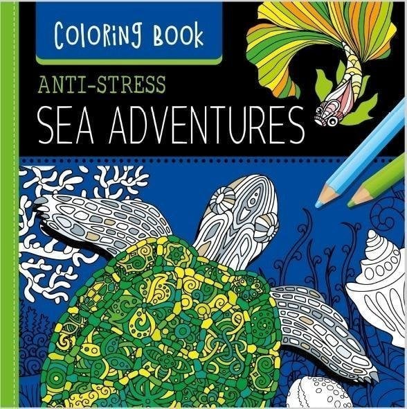 Carte de colorat antistres 250x250 Sea Adventures TW