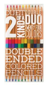 Creioane Colorful Balloons Duet 12=24 culori (274703)