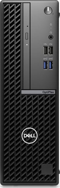Komputer Dell Dell OptiPlex 7010 - SFF - Core i5 13500 / 2.5 GHz - vPro Enterprise - RAM 8 GB - SSD 256 GB - NVMe, Class 35 - UHD Graphics 770 - GigE - Win 11 Pro - Monitor: keiner - Tastatur: GB - Schwarz, schwarz (Tastatur), schwarz (Maus) - BTS -