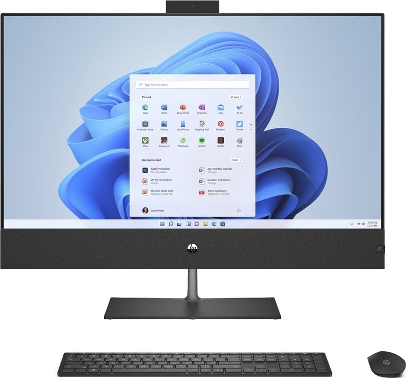 Komputer HP HP Pavilion AIO 32-b0252nw 31.5` QHD/ i5-12400T/ 16GB/ 1TB/ GTX 1650/ Win11