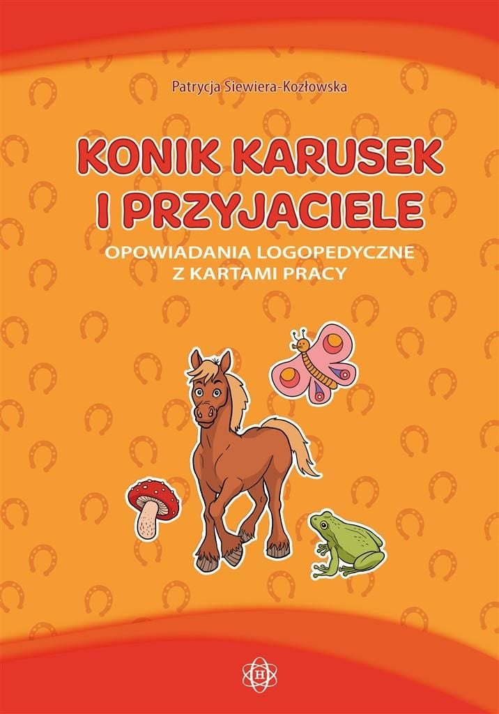 Konik Karusek și prietenii. Logo de povestire. ...