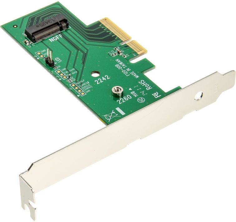 PCI Express la 1 x M.2 NGFF NVMe intern, Delock 89370