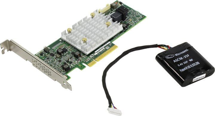 Controler Microsemi PCIe 3.0 x8 - 1x SFF-8643 Adaptec SmartRAID 3151-4i (2294900-R)