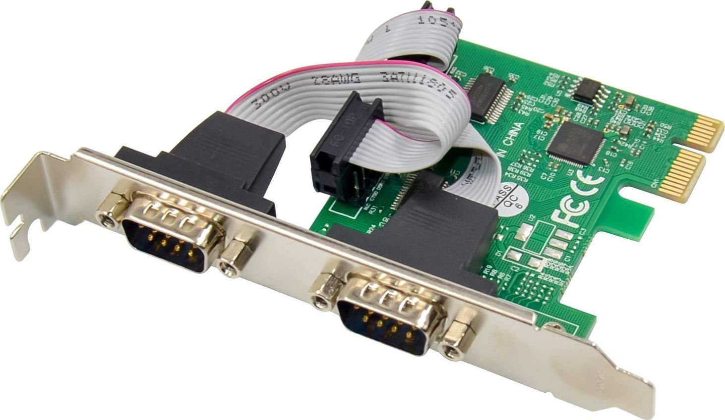 Controler ProXtend PCIe 2.0 x1 - 2x DB9 RS-232 (PX-SP-55009)