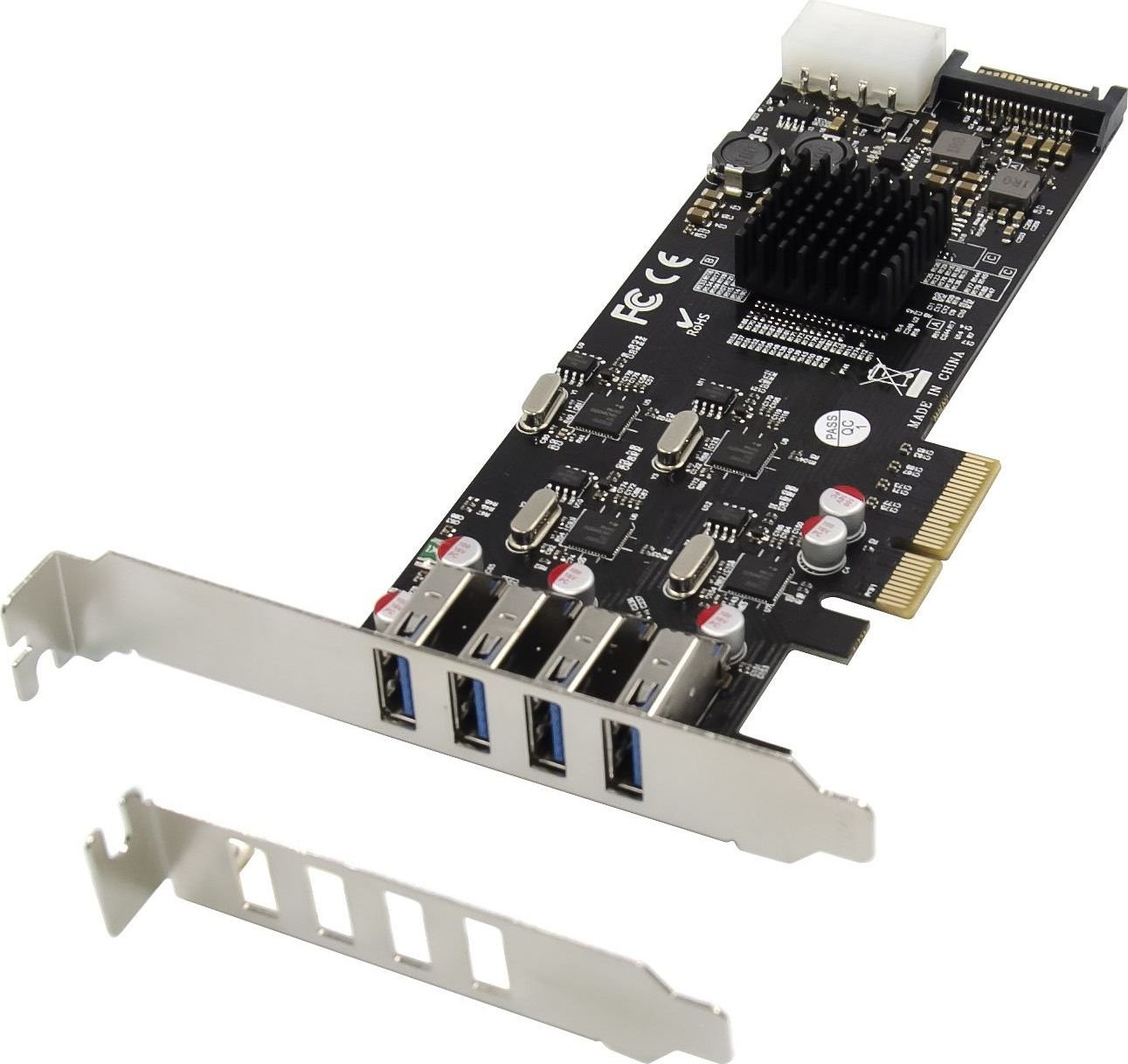 Controler ProXtend PCIe 2.0 x4 - 4x USB 3.0 (PX-UC-86261)