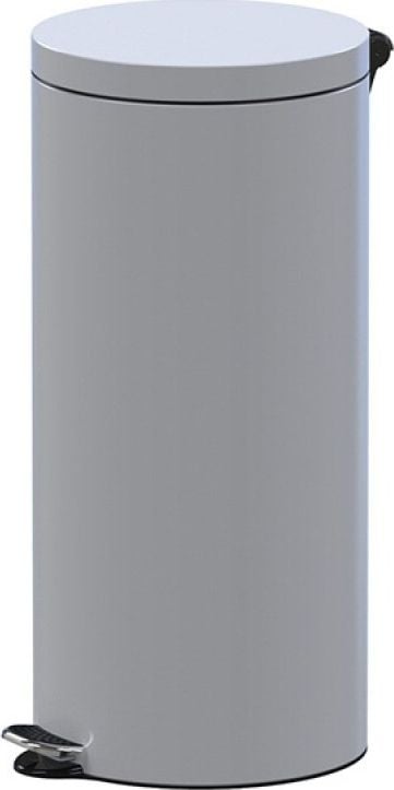 Coș de gunoi ALDA alb cu pedală (AF614E-14)