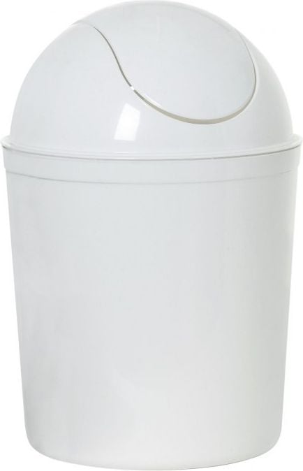 Coș de gunoi basculant Plast Team Casa 5L alb (TEA000200)