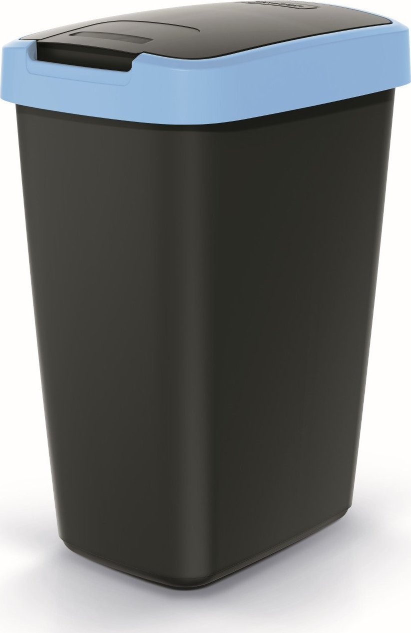 Cosuri de gunoi - Coș de gunoi Prosperplast Coș de gunoi COMPACTA Q - albastru deschis 12l
