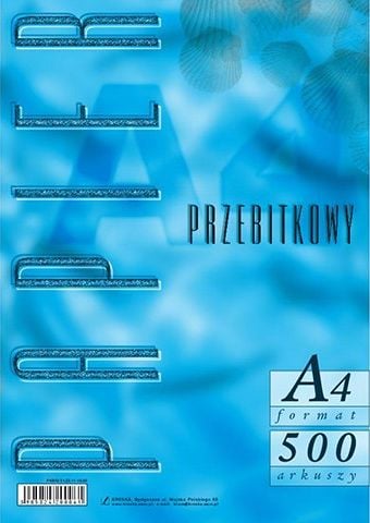 Kreska Papier przebitkowy A4 500 arkuszy KRESKA KRESKA