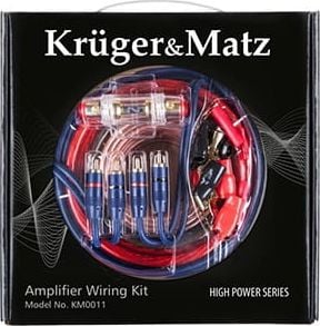 Kit cabluri amplificator auto, KM0011, Kruger&amp;Matz - 400351