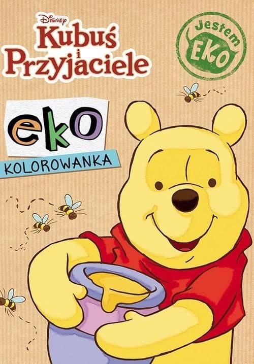 Kubuś și prietenii. carte de colorat eco