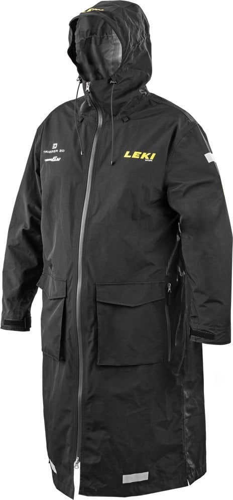 Jachetă neagră pentru bărbați Leki Rain Coat WCR Pro, 2XL