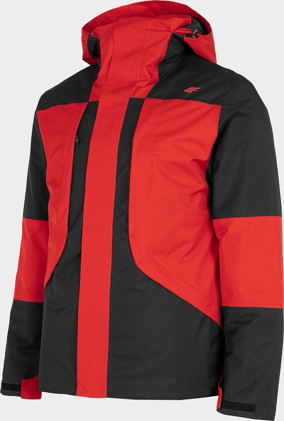 Jachetă de schi pentru bărbați 4f H4Z22-KUMN005 Roșu s. 2XL