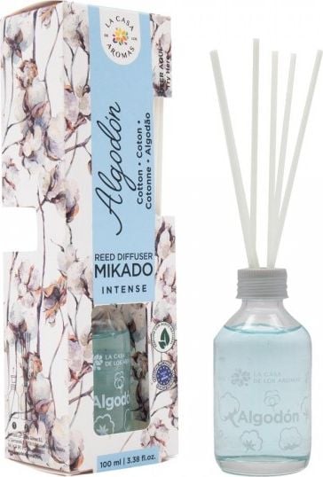 La Casa de los Aromas La Casa de los Aromas Mikado Batoane cu parfum intens Cotton Flower 100ml