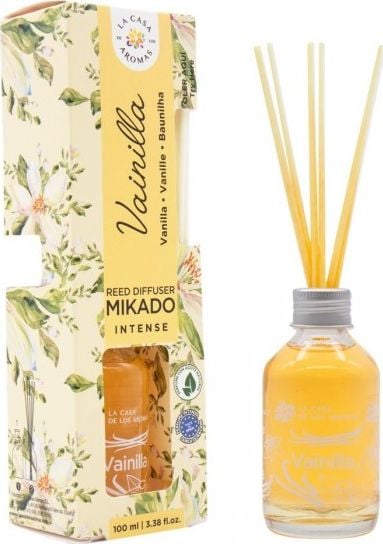 La Casa de los Aromas La Casa de los Aromas Mikado Batoane cu parfum intens Vanilie 100ml