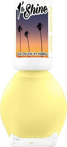 Lac de unghii Miss Sporty 1 Minute to Shine 637 Sun-drunk in Malibu, 7 ml