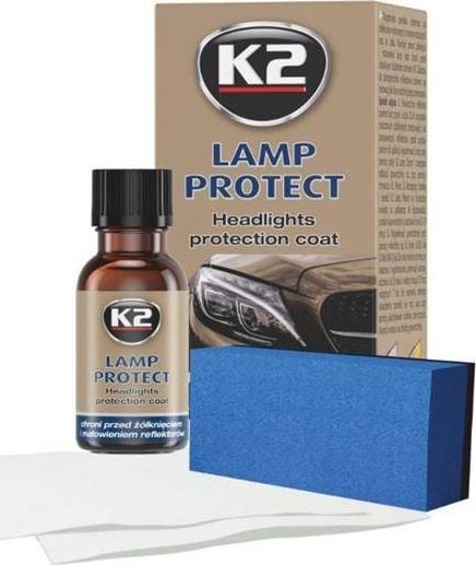 Lac Protejarea Luciului Farurilor Dupa Polisare K2, 10ML, LAMP PROTECT