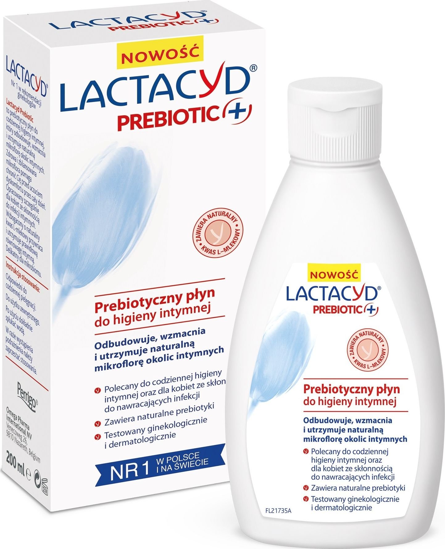 Lactacyd Prebiotic + lichid prebiotice pentru 200ml igienă intimă