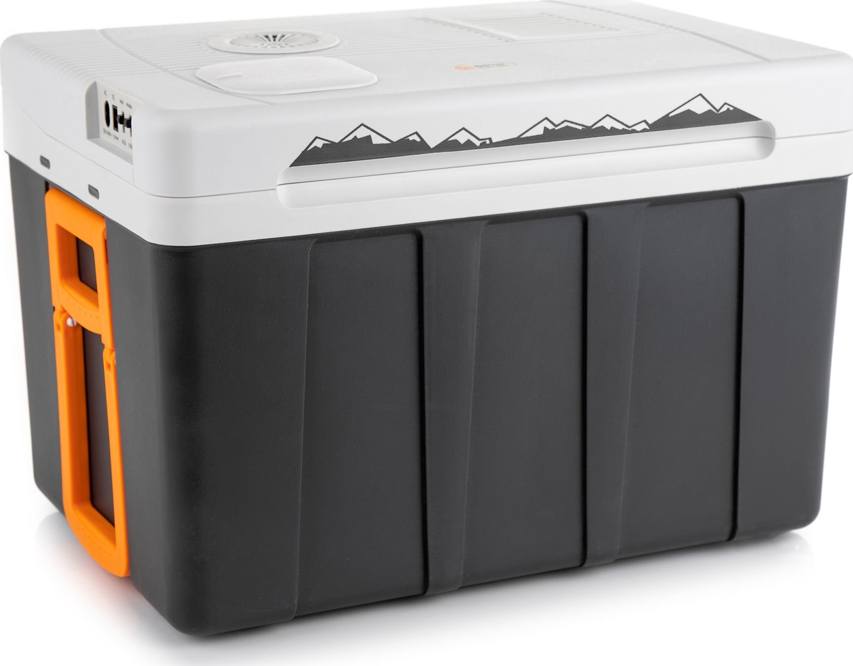 Cutii frigorifice - Lada frigorifica electrica Peme Ice-on XL 50L-12V/230V, 55 W, 50 litri, Adventure Orange