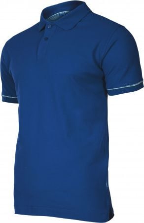 Tricou polo Lahti Pro Cotton, bleumarin, mărime XXL (L4030505)