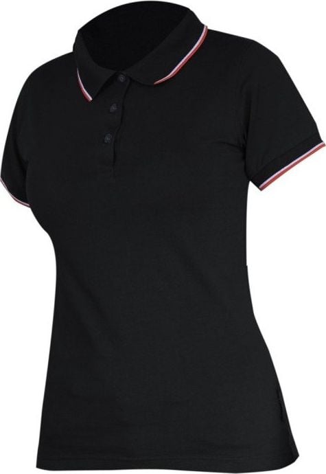 Tricou bumbac Polo Dama Lahti Pro, marimea M, negru