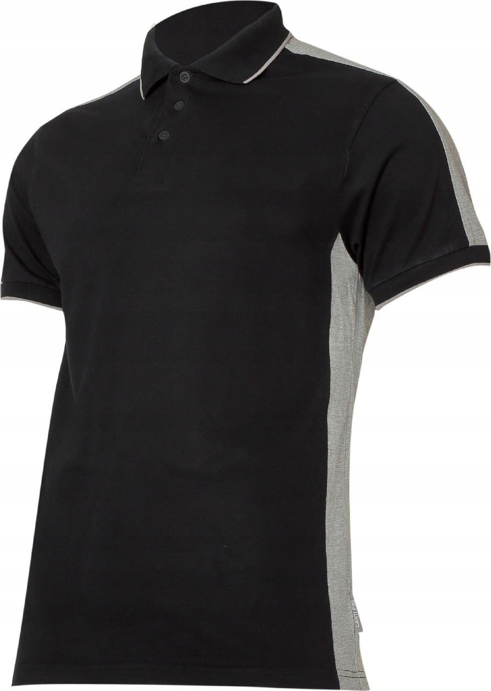 Tricou bumbac Polo Lahti Pro, marimea 2XL, negru/gri