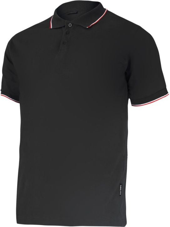 Tricou bumbac Polo subtire Lahti Pro, marimea 2XL, negru