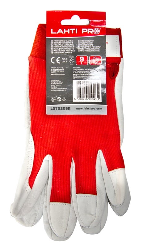 mănuși de protecție cu goatskin 11 L270211K