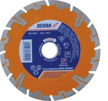 lama de diamant super pentru tăiere de beton segment de 115mm H1242