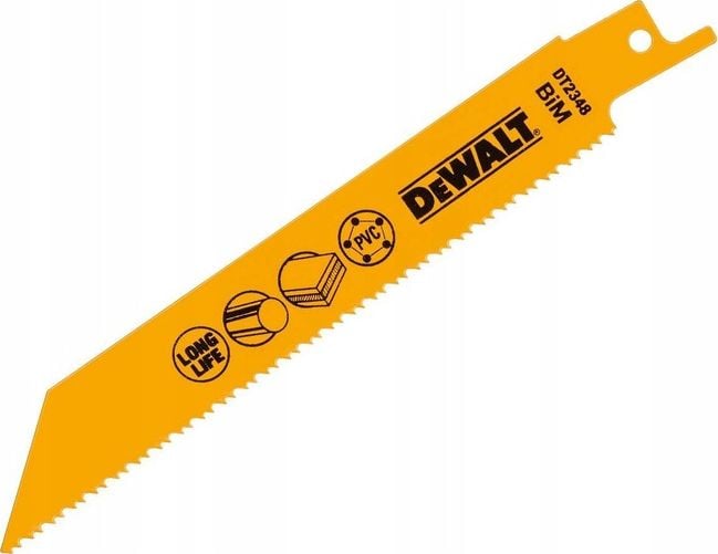 lame din oțel DEWALT industrie cobalt (l Un total de 152 mm, un pas 1,8-2,5 mm.) - DT2348-QZ