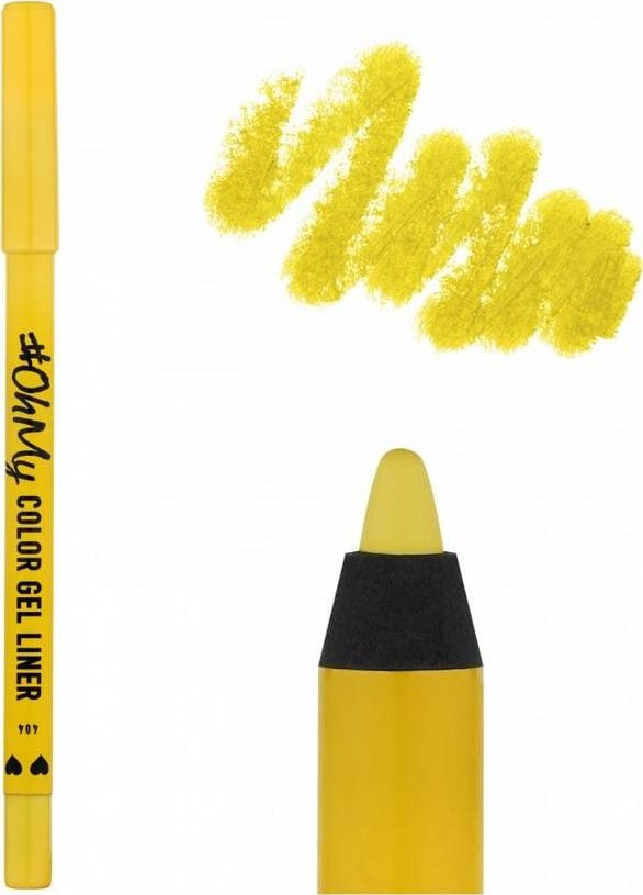 Lamel OhMy Color Gel Liner Nr. 404 - galben 1,4g
