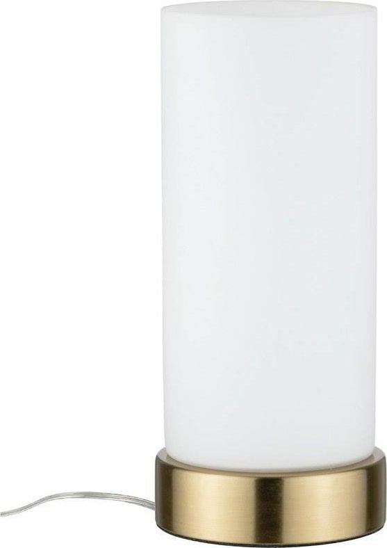 Lampă de masă Paulmann Lampă de masă Pinja max. 1x20W E14 Alb / Alama 230V Metal / Sticla