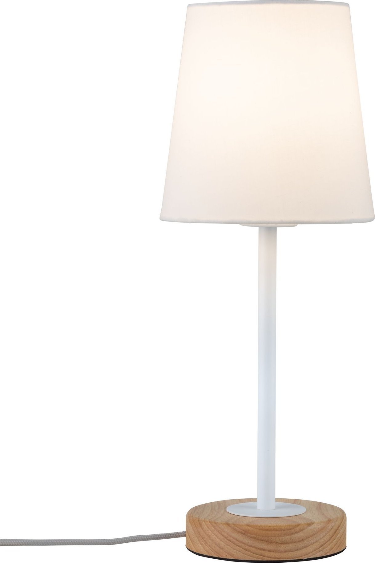 Lampă de masă Paulmann Neordic Stellan Lampă de masă max. 1x20W E27 230V Alb/Lemn Tesatura/Metal/Lemn