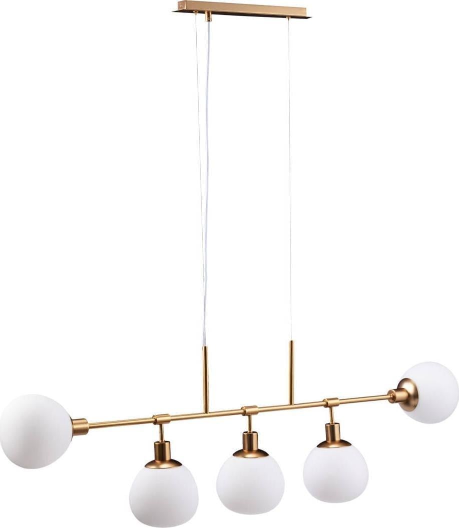 Lampă de suspendare Maytoni Erich Lampă de suspendare modernă (MOD221-PL-05-G) Maytoni - candelabru