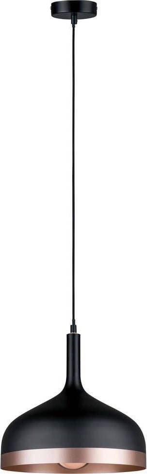 Lampa de tip pendul Neordic Embla, Paulmann, 150 cm, 20W, 230V, Negru/Auriu