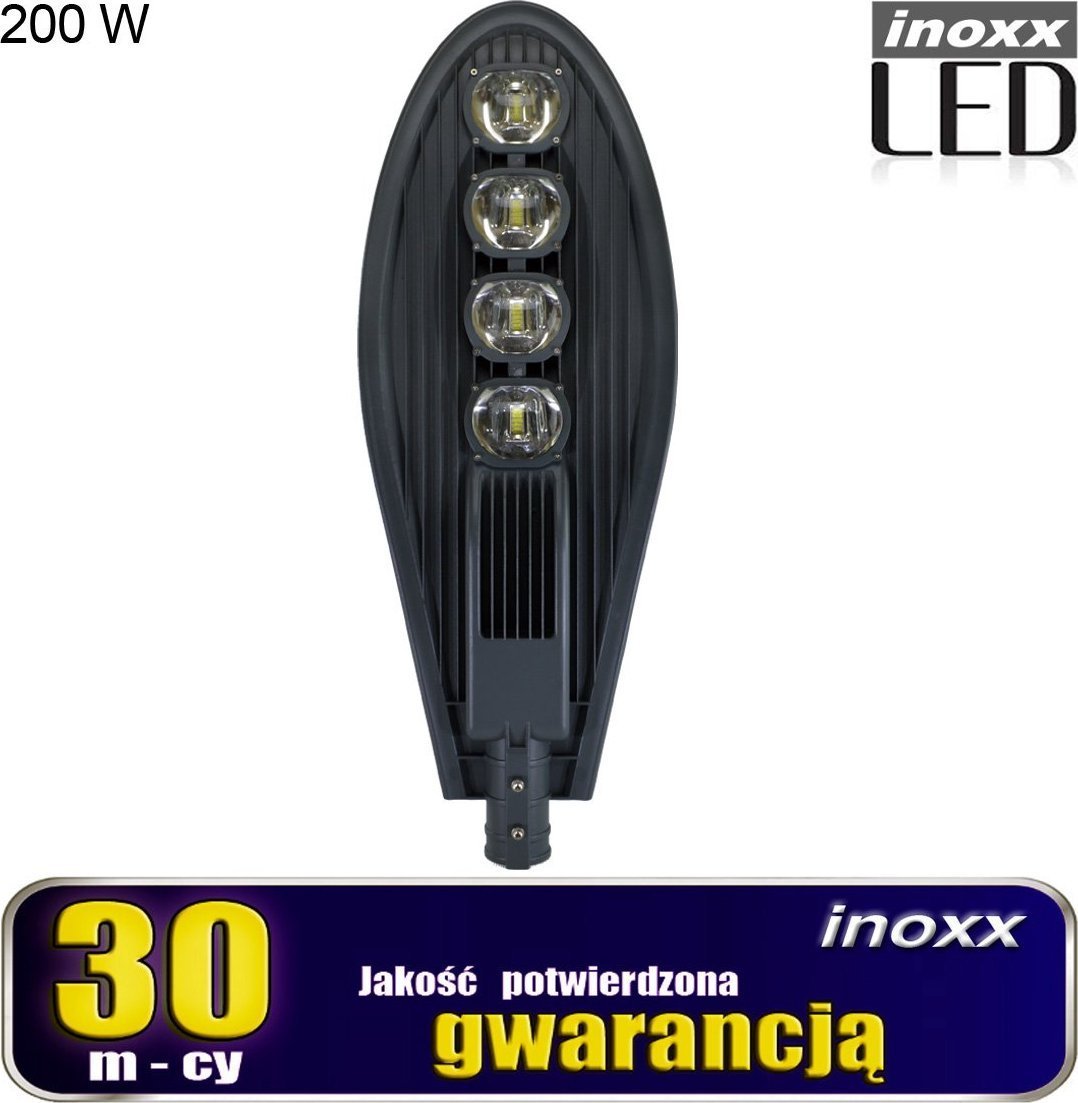 Lanterne - Lampă industrială Nvox LED lanternă stradală 200w ip65 20.000 lm zmina 6000k