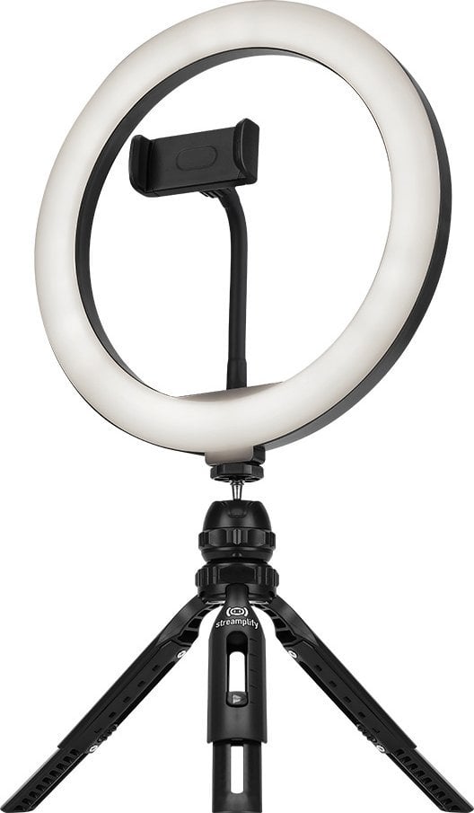 Lampa pierścieniowa Streamplify Streamplify Light 10 Streaming Ringlicht - schwarz