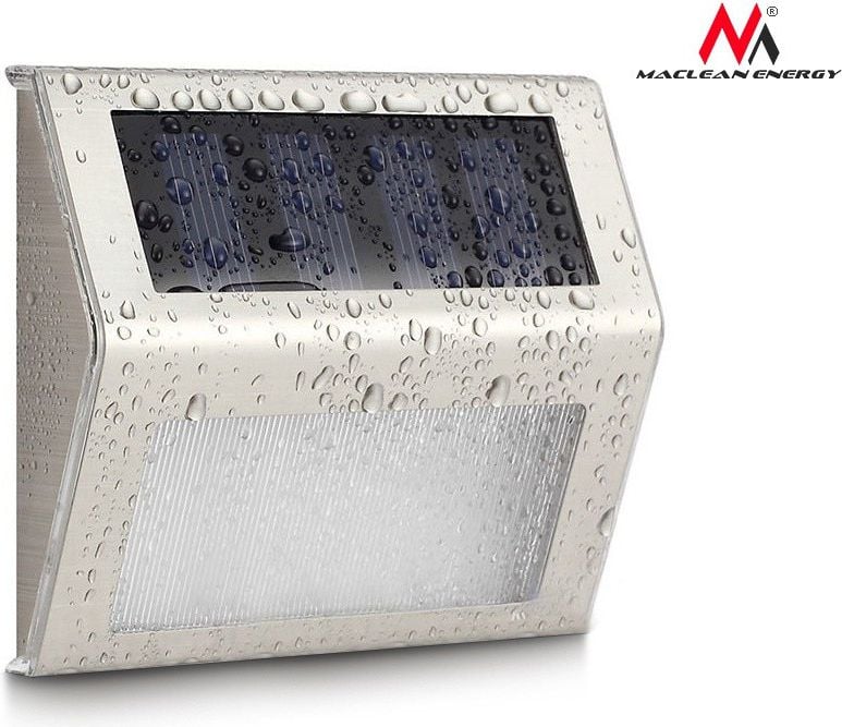Lampa solara cu LED de perete Maclean MCE119, 6-10h, comutator ON/OFF