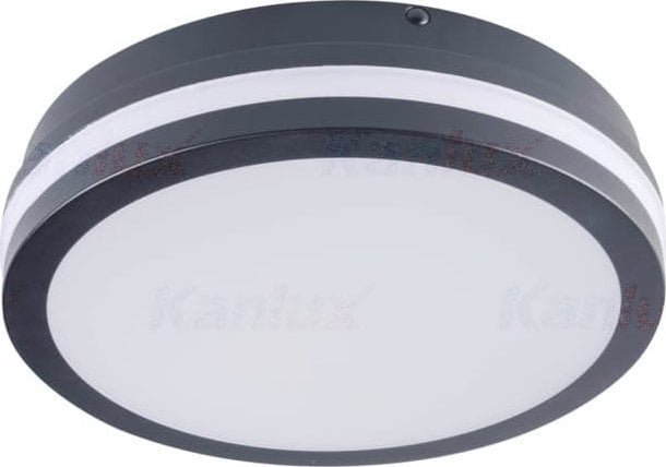 Plafoniera LED Kanlux Plafonier cu senzor de miscare BENO N 18W NW-O-SE GR 1400lm 4000K IP54 32948