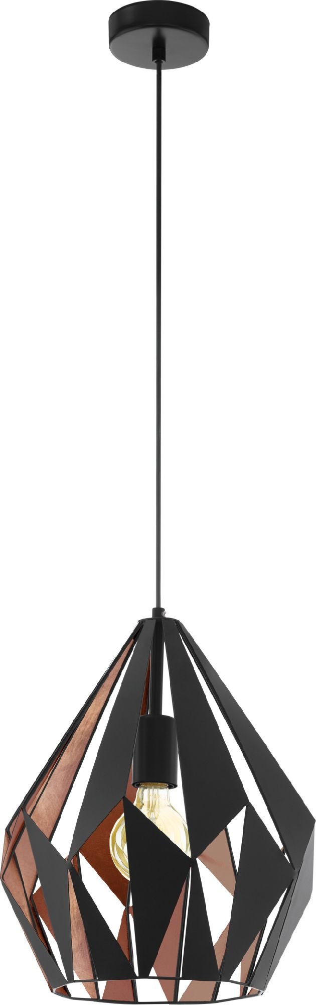 Lampa wisząca EGLO Carlton 1x60W (49254)