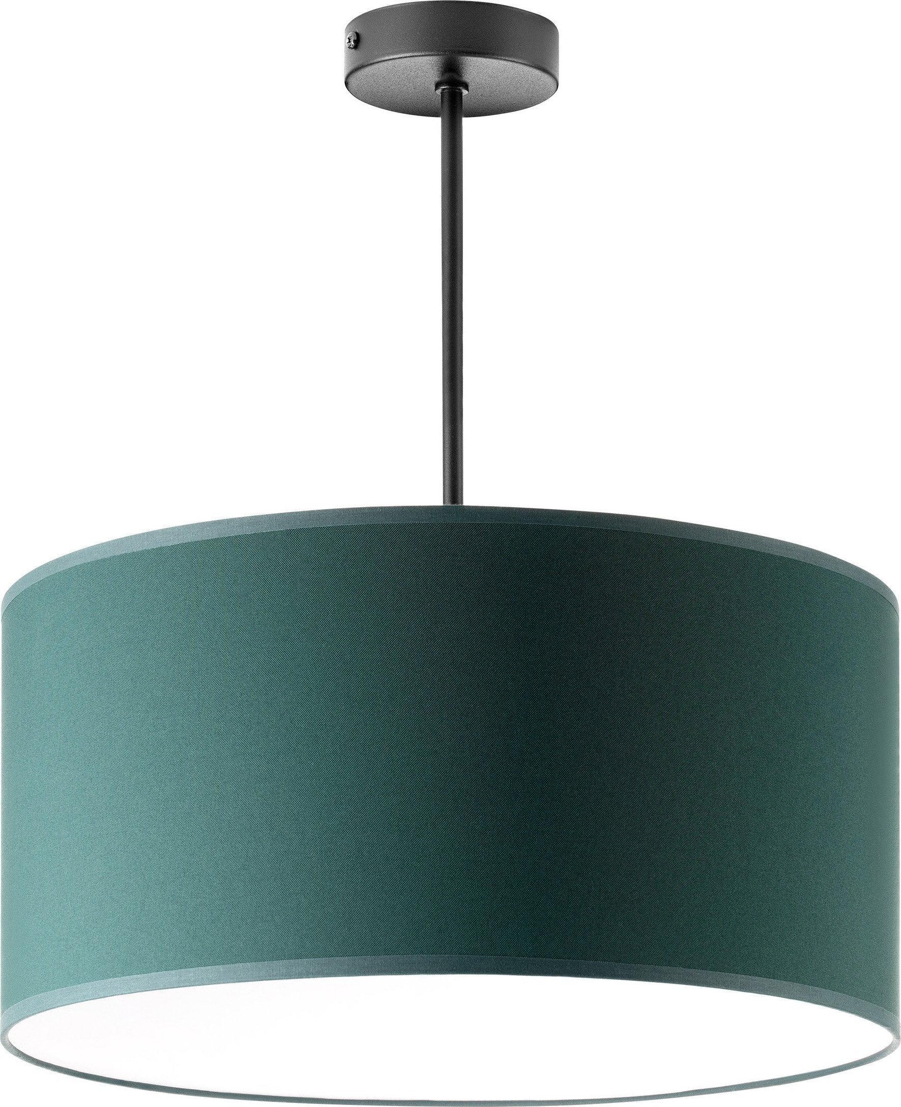 Lampa wisząca Orno ROLLO lampa wisząca, moc max. 1x60W, butelkowa zieleń, krótka
