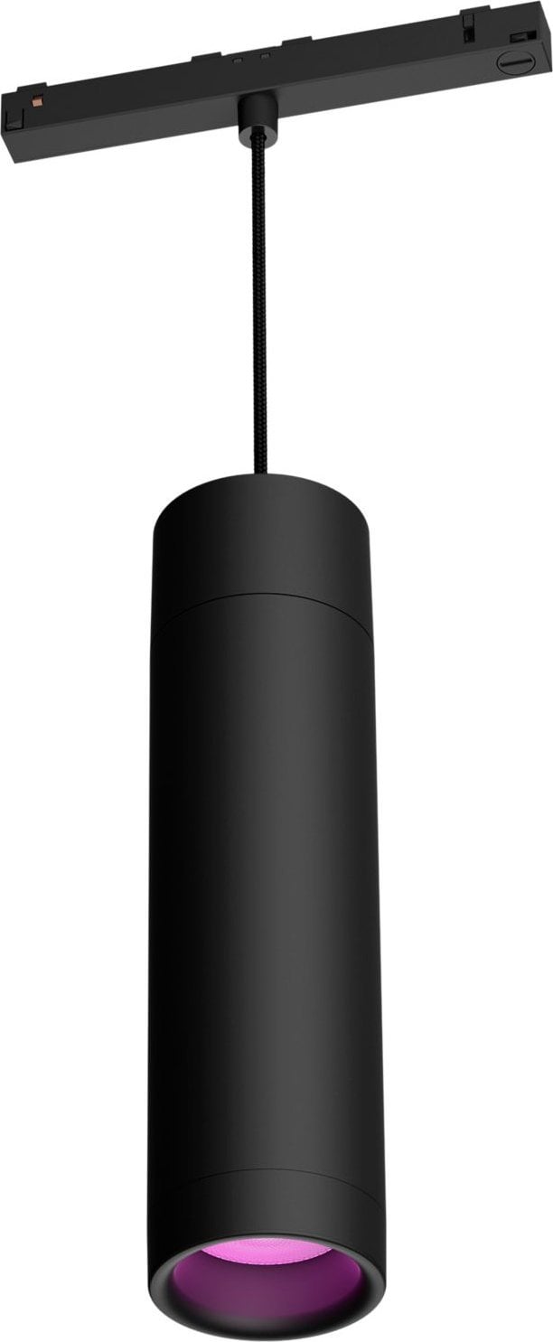 Lampa wisząca Philips Philips Hue Perifo cylinder zwieszana czarna