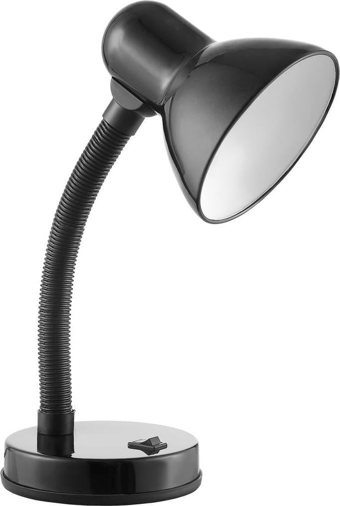 Lampa de birou VIRONE FUPI DL-4/B, E27, 40 W, IP20, cablu 1 m, brat flexibil, negru