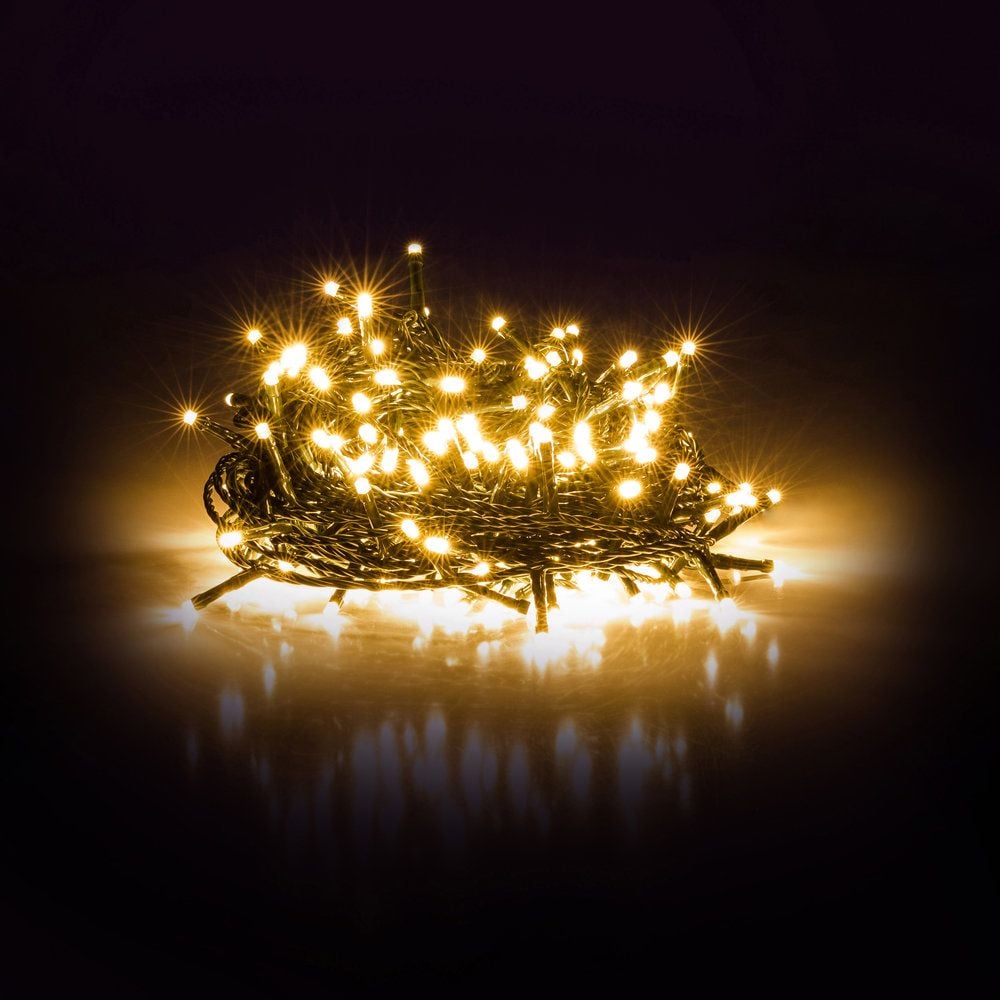 Lampki choinkowe Retlux RETLUX - RXL 233 vánoční řetěz 150LED, napojitelný, primární část s napájením, délka 15m+přívod 5m, 230V,50Hz,teplá bílá