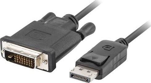 Lanberg DisplayPort - cablu DVI-D 1m negru (CA-DPDV-10CU-0010-BK)