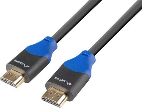 Lanberg HDMI - cablu HDMI 1m negru (CA-HDMI-15CU-0010-BK)