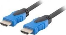 Lanberg HDMI - cablu HDMI 20m albastru (CA-HDMI-20CU-0200-BK)
